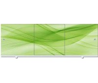 Экран п/в "Премиум А" 3 дв. ал.п/ф с креп. 1,48 м (55-60) Зеленый